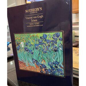 Sotheby's Vincent Van Gogh Irises, New York Wednesday, November 11, 1987
